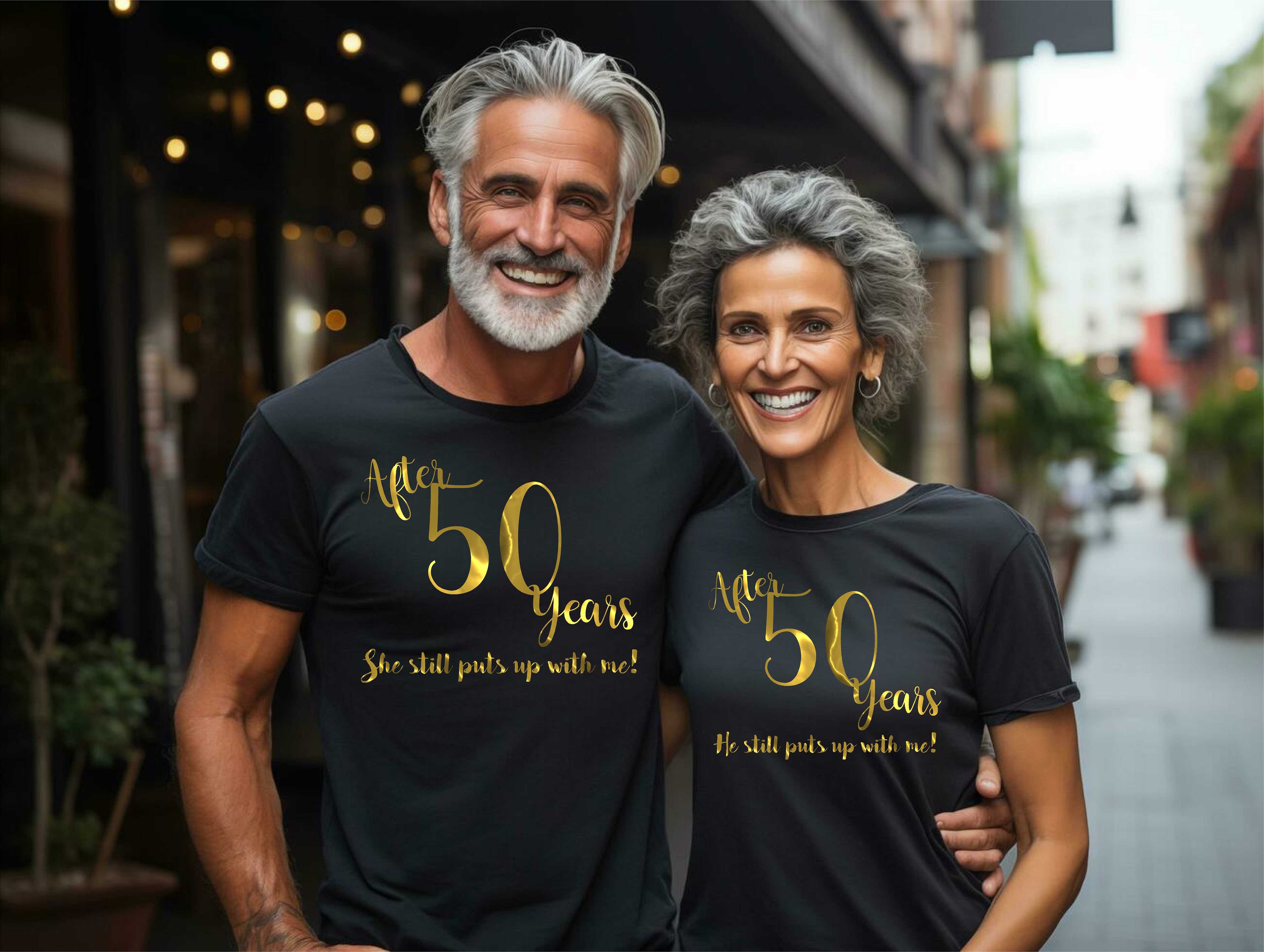 50th Anniversary Couples T-shirts